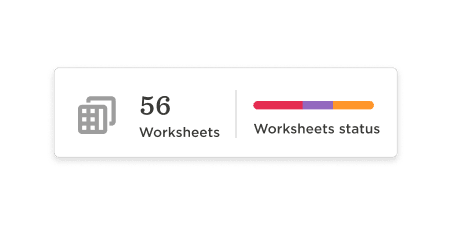 worksheets-status, worksheet-progress-indicator