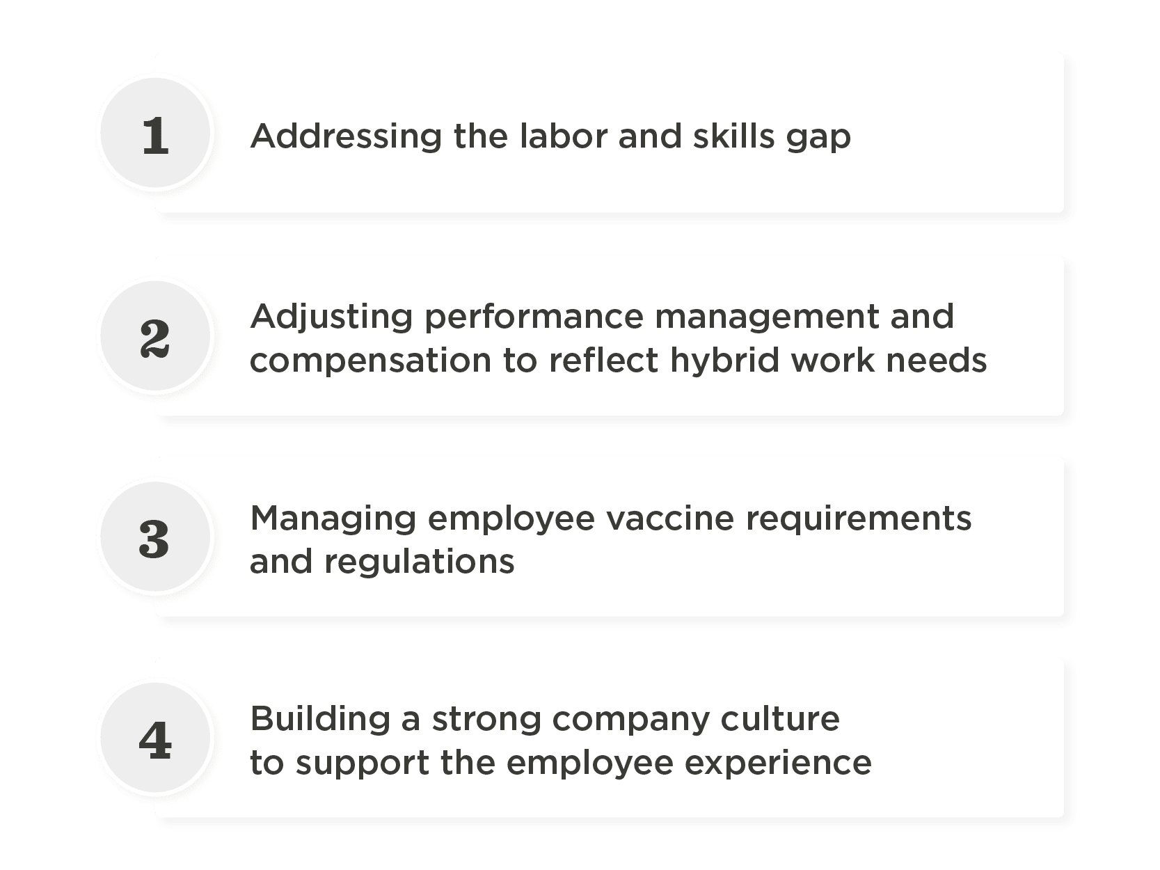 labor skills gap, hybrid work performance management