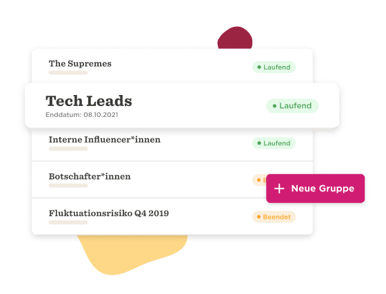 task list, project management interface