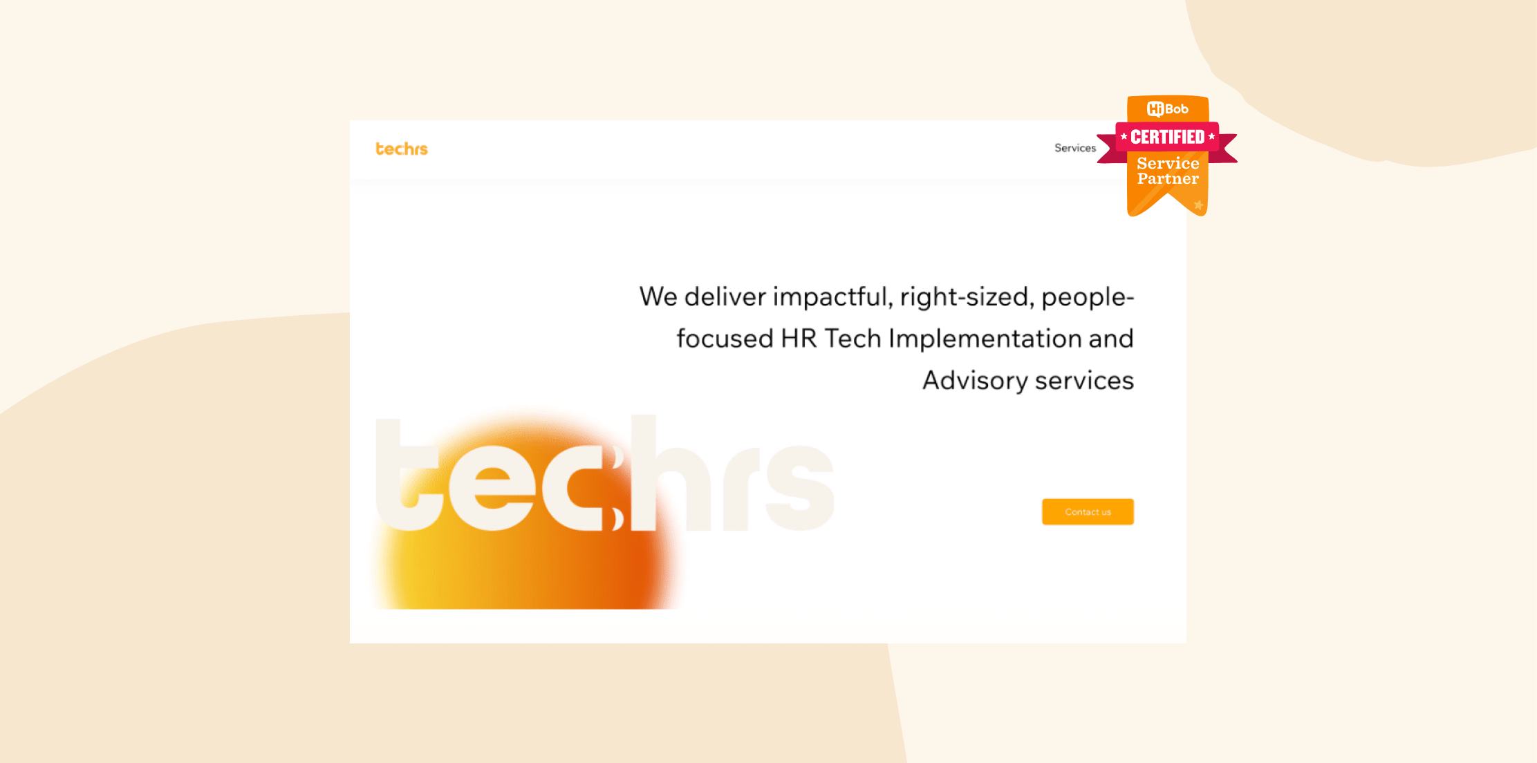 techrs, Certified Service Partner HR Tech Implementation Advisory Services