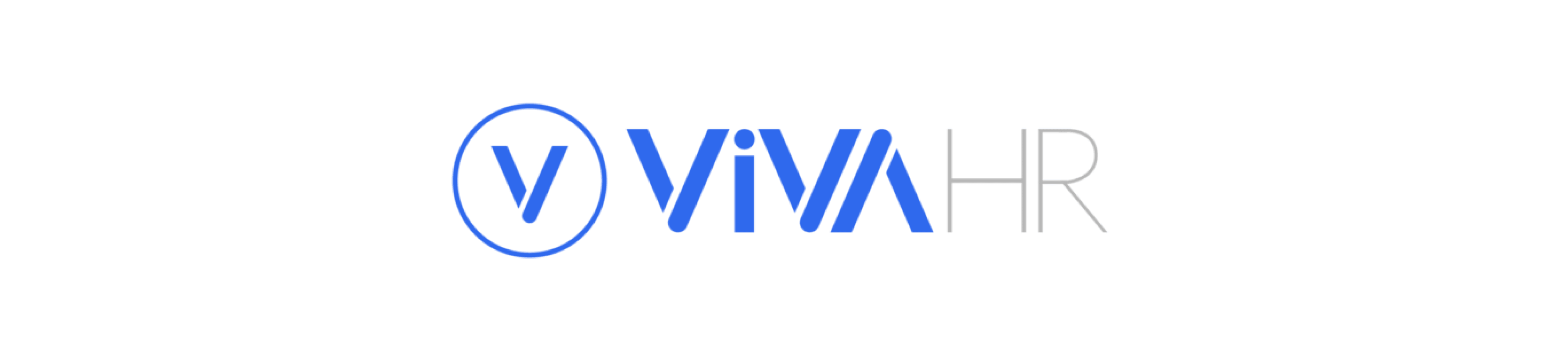 vivaHR_logo, blue_and_black_design