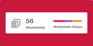 worksheets-summary, worksheet-status-indicator