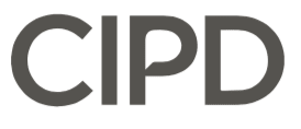 CIPD logo featuring stylized gray text on a white background, representing professional standards in HR., CIPD logo, HR professional standards