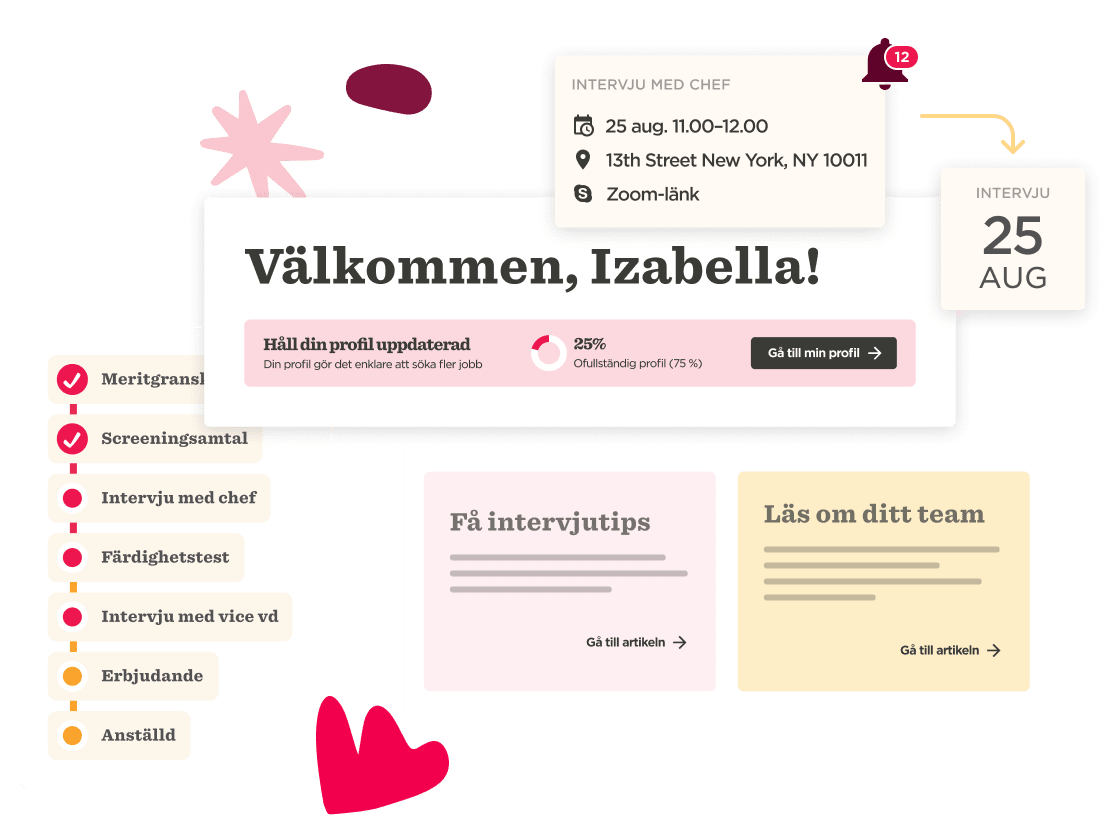 interview-schedule, profile-update