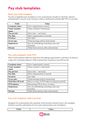 pay_stub_templates, salary_information_format