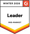 Leader, G2, Winter2026, Mid-Market