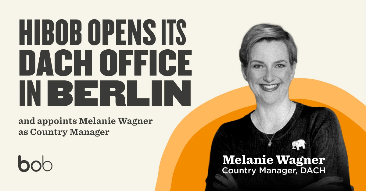 hibob opens DACH office in Berlin with Melanie Wagner as Country Manager, Melanie Wagner appointed as Country Manager in Berlin