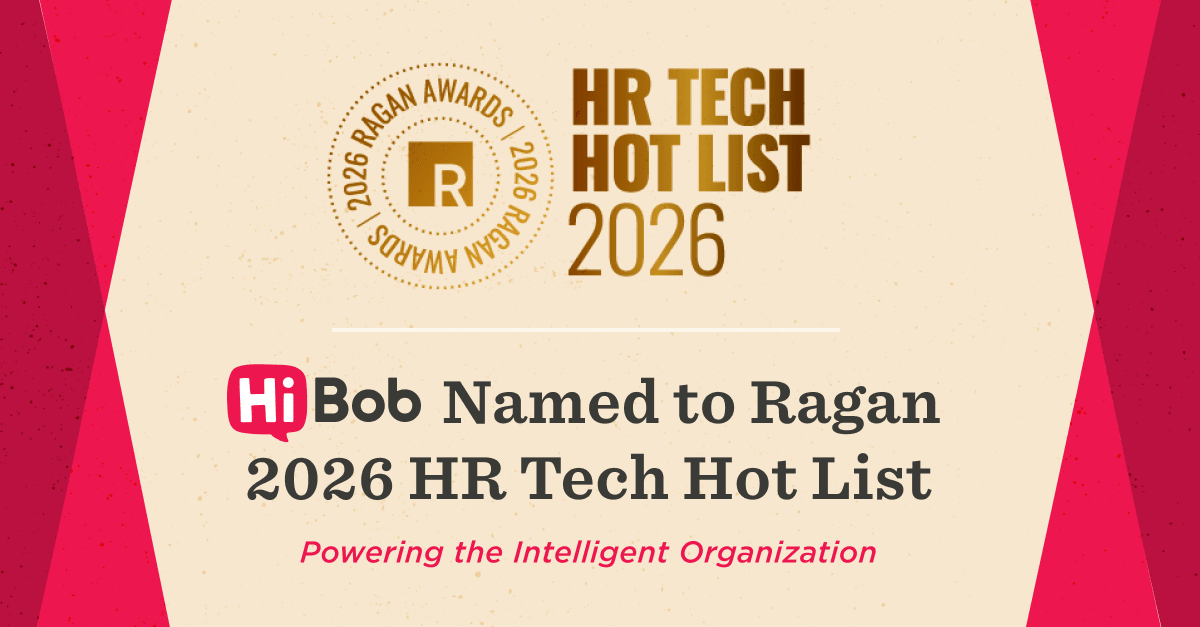 HiBob, Ragan 2026 HR Tech Hot List