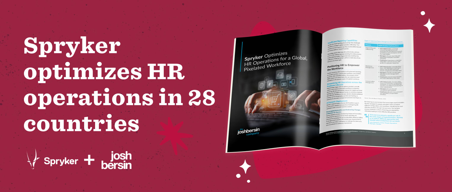 Spryker optimizes HR ops globally in 28 countries; showcases a report with key insights and strategies for workforce management., HR optimization, global workforce report