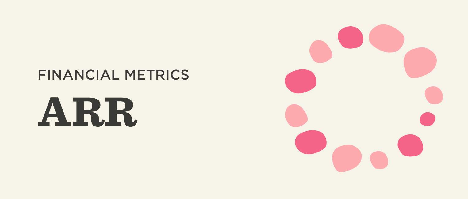 Financial metrics display with 