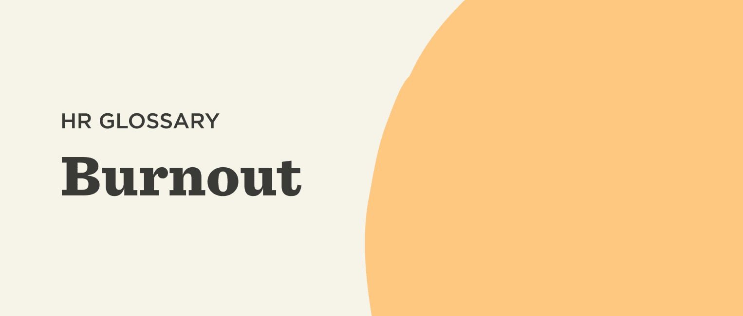HR glossary entry on 