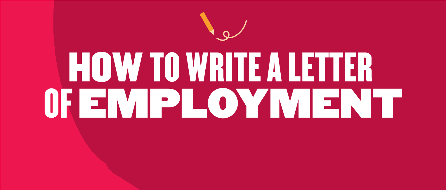 how to write a letter of employment, employment letter writing tips