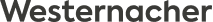 Westernacher logo in sleek, modern typography against a transparent background, professional logo design for branding purposes