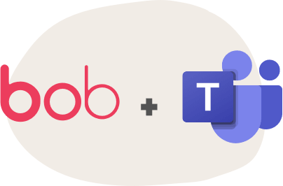 bob logo, Microsoft Teams logo