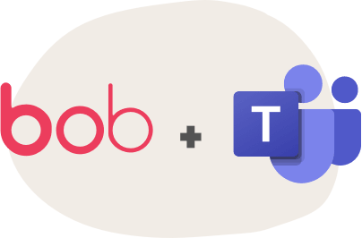 bob logo, Microsoft Teams logo