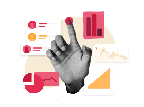 data analytics, interactive graphs and charts