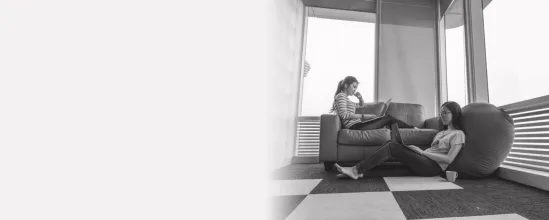 workspace, students, modern, relaxation