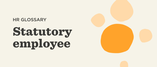 Statutory employee