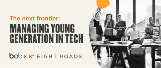 young generation in tech lobby