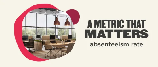 office workspace, absenteeism rate