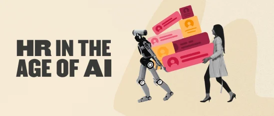 robot, woman, HR, AI