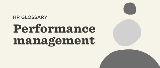 HR glossary with bold text for 