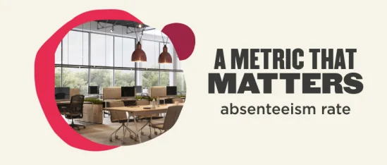 office workspace, absenteeism rate
