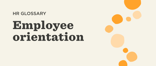 HR glossary with bold text reading 