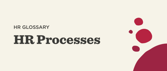 HR glossary featuring the term 