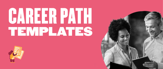 career path templates, diverse professionals discussing career options
