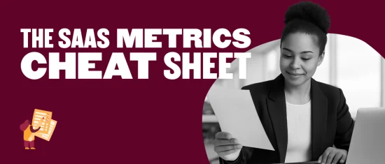 saas metrics, cheat sheet