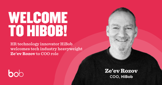 welcome to hibob, ze'ev rozov coo hr technology innovator