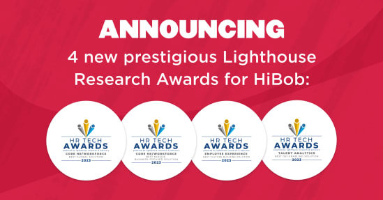 announcing, hiBob, lighthouse research awards, HR Tech Awards 2023