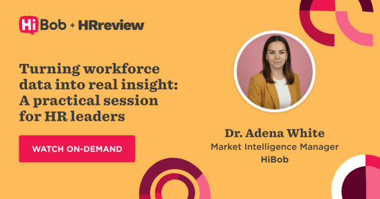 session for HR leaders, market intelligence manager HiBob