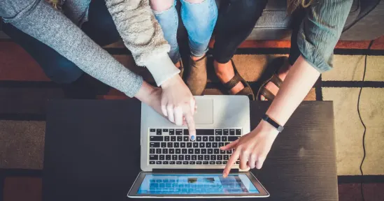 laptop, group-collaboration