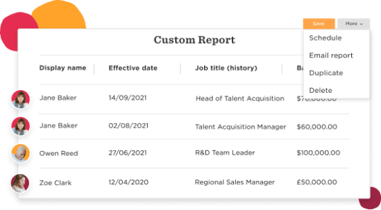 Custom Reports