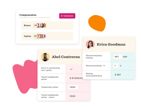 bonus options, employee compensation breakdown