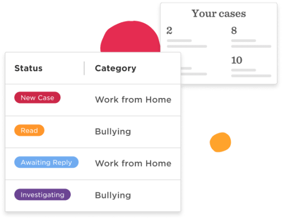 status, case management