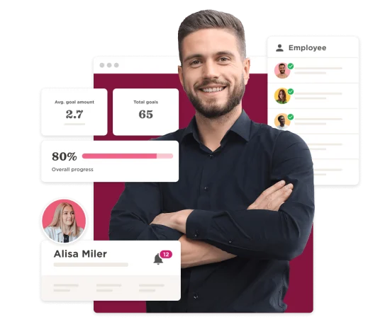 employee dashboard, progress metrics visualization