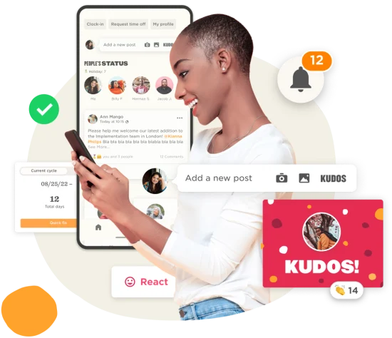 HiBob mobile app for the modern HR platform