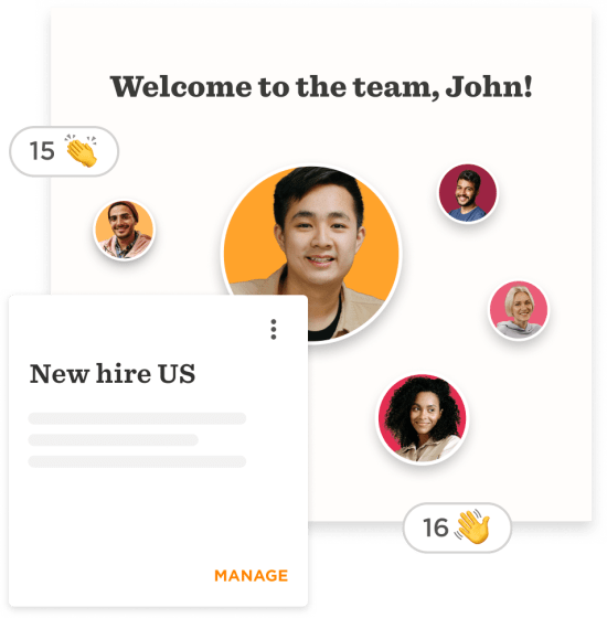 Onboarding - Employee experience platform