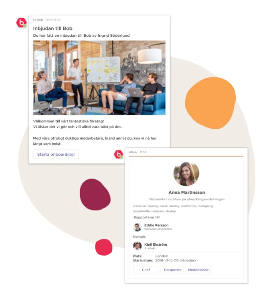 business-invite, employee-profile