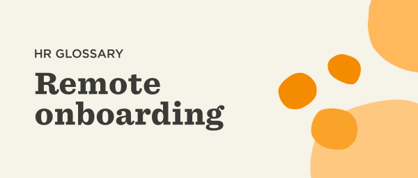 HR glossary design featuring 