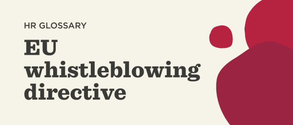 HR glossary with title 