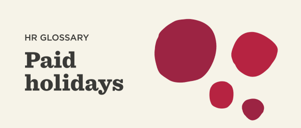 HR glossary entry for 