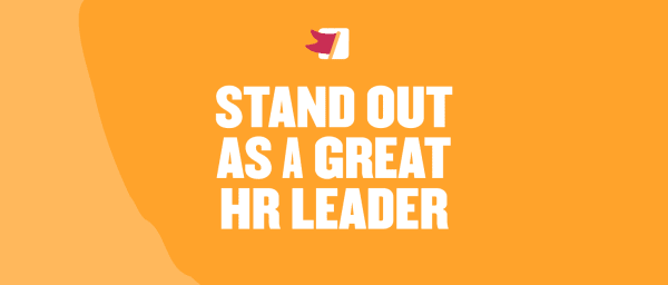 stand-out-hr-leader-orange-background, motivational-quote-human-resources-leadership
