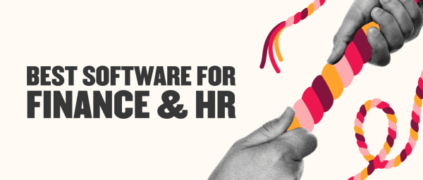 Best software for finance & HR, featuring colorful rope and hands, symbolizing cooperation and integration in business. best-software, finance-hr