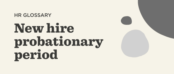 HR glossary graphic featuring 
