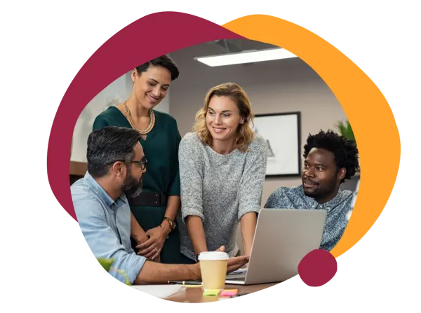 business meeting, diverse team collaboration