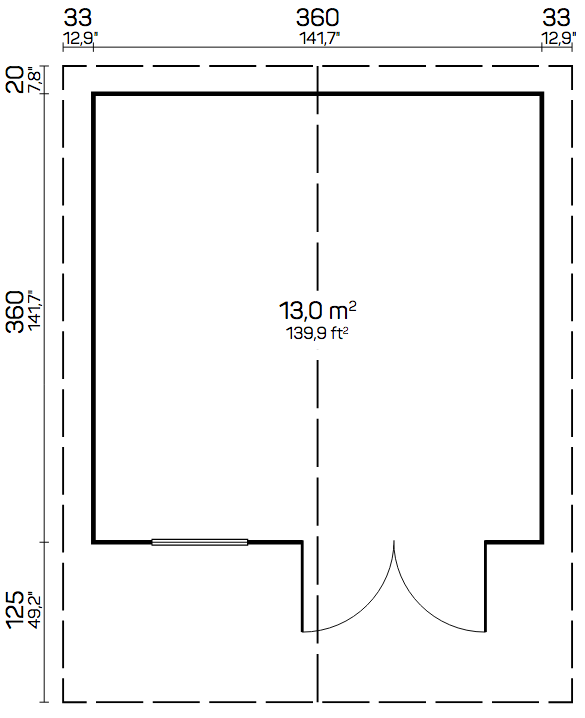 blueprint Marian B Garden Houses